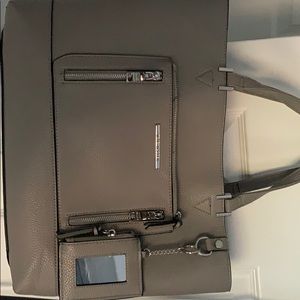 Grey Steve Madden tote bag